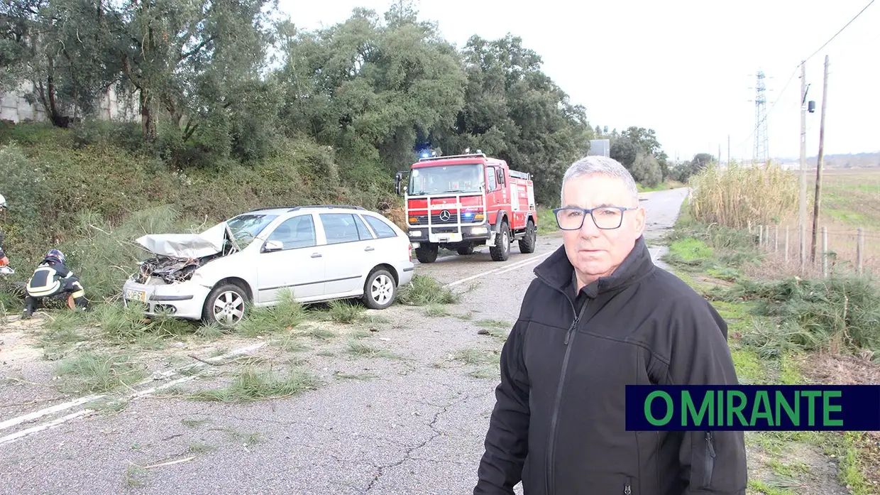 Depressão Kristin deixa rasto de caos em Tomar