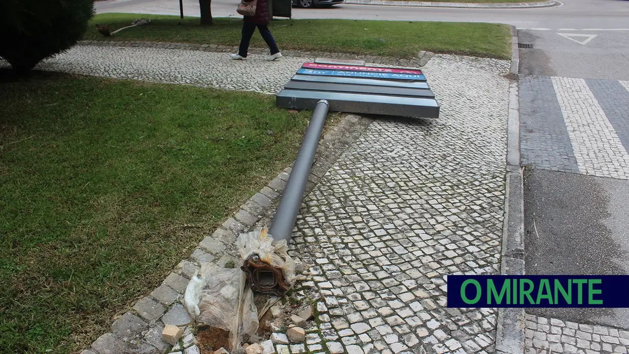 Mais imagens dos efeitos da Depressão Kristin em Tomar 