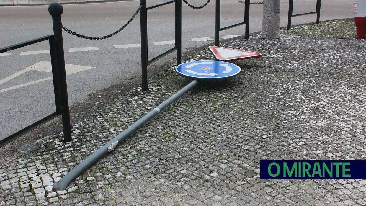 Mais imagens dos efeitos da Depressão Kristin em Tomar 