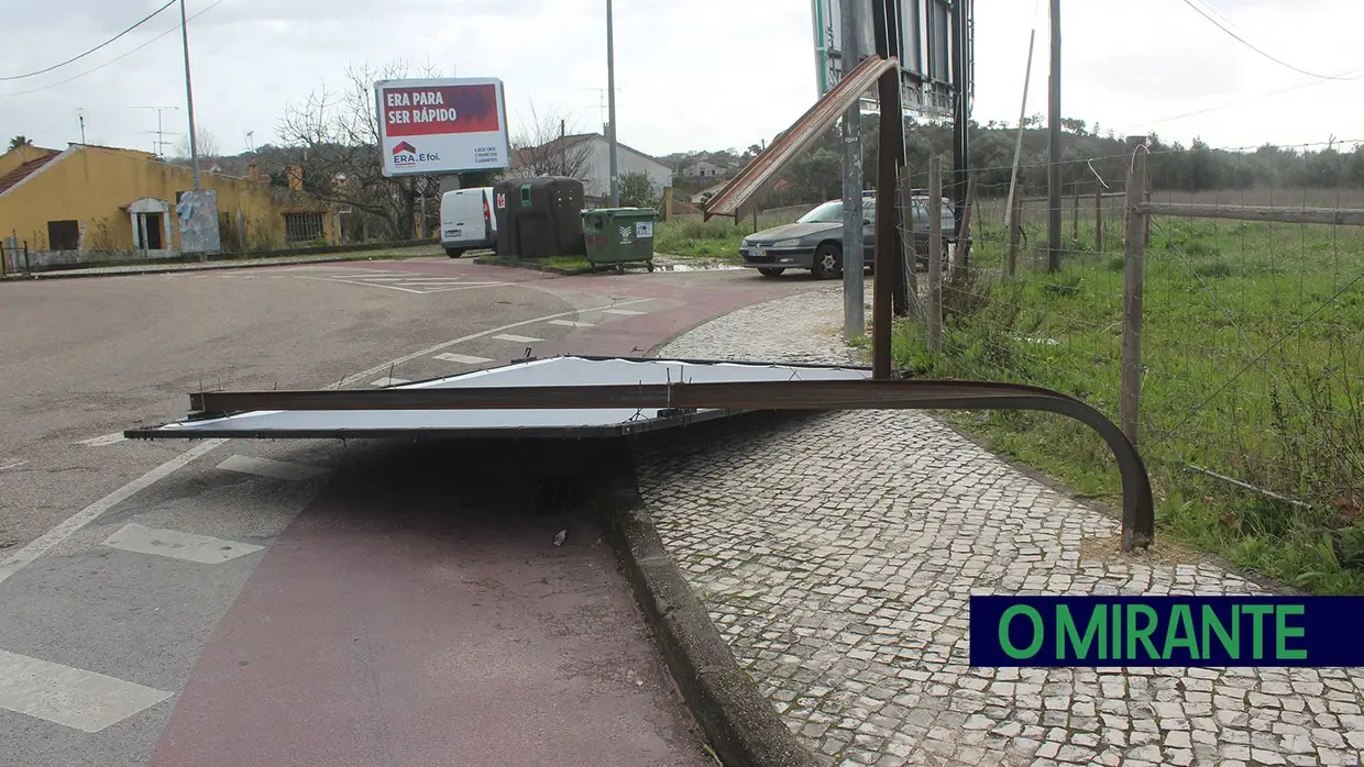 Mais imagens dos efeitos da Depressão Kristin em Tomar 