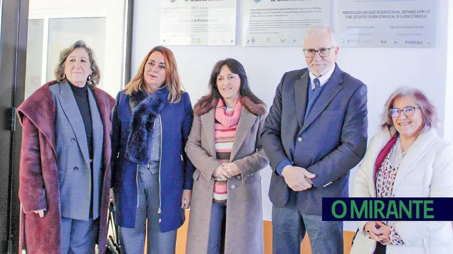 Investimento de 2,5 milhões cria 36 vagas para idosos em Glória do Ribatejo