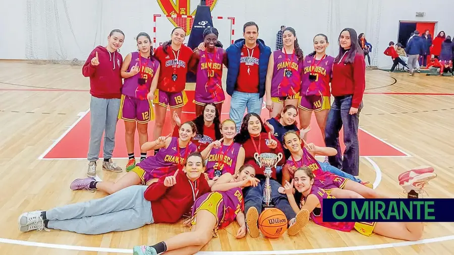 Chamusca Basket conquista título distrital de sub-16 femininas