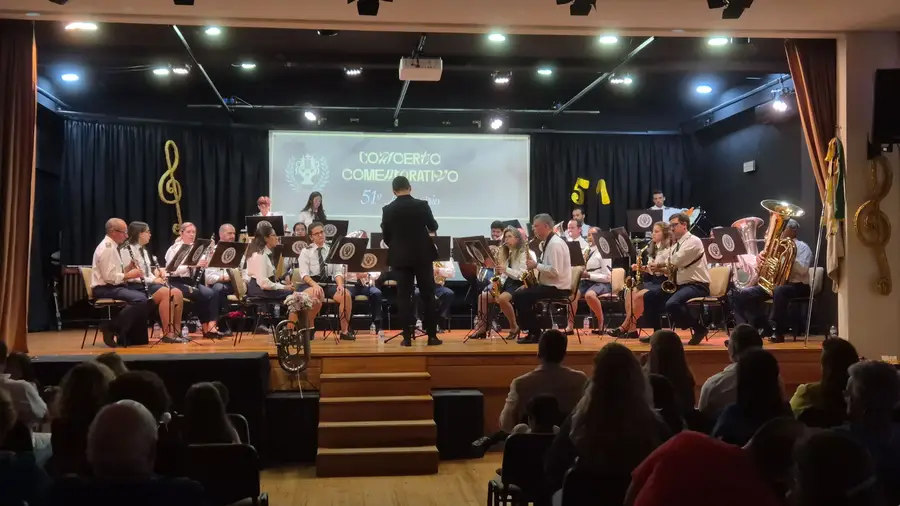 Banda da Sociedade Filarmónica de Santo Estêvão apresenta concerto dedicado ao cinema