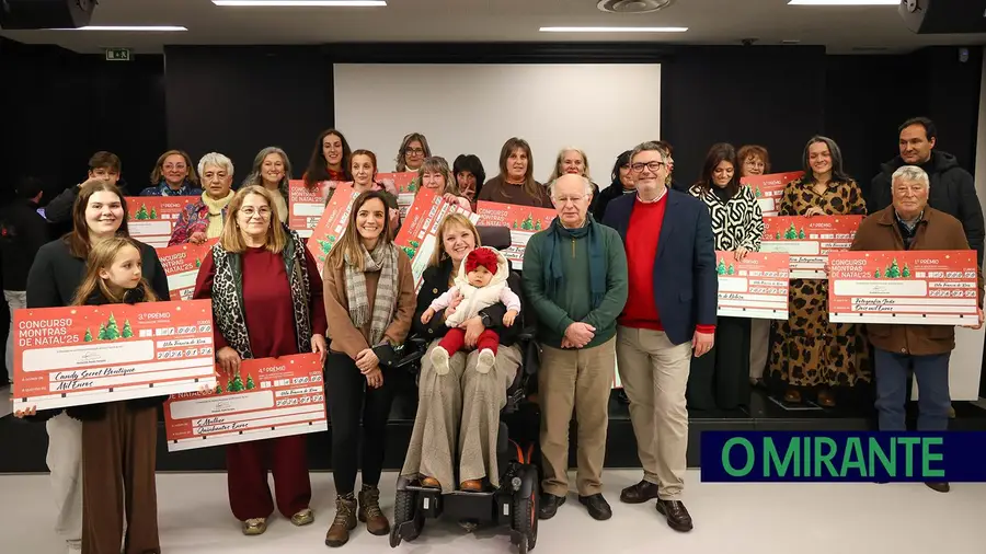 Município de VFX deu 30 mil euros aos comerciantes com as montras mais bonitas do Natal