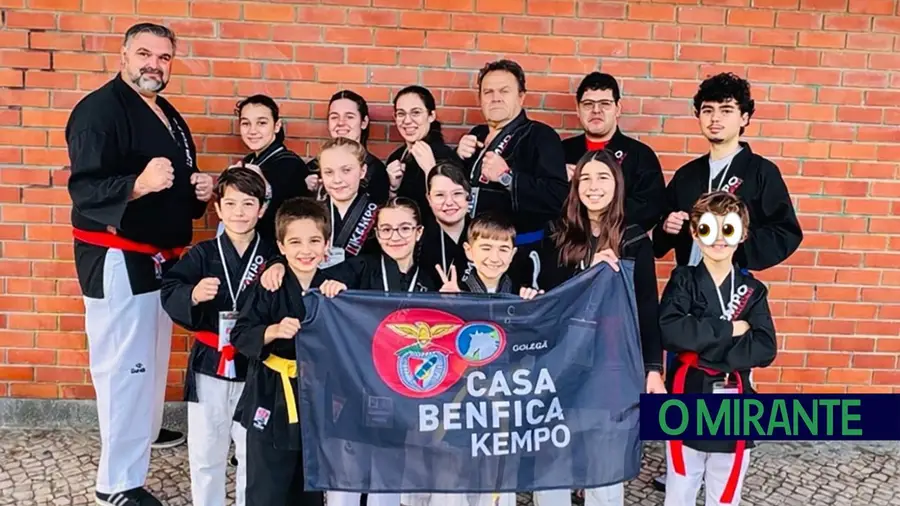 Chuva de medalhas confirma excelência do Kempo da Casa do Benfica da Golegã