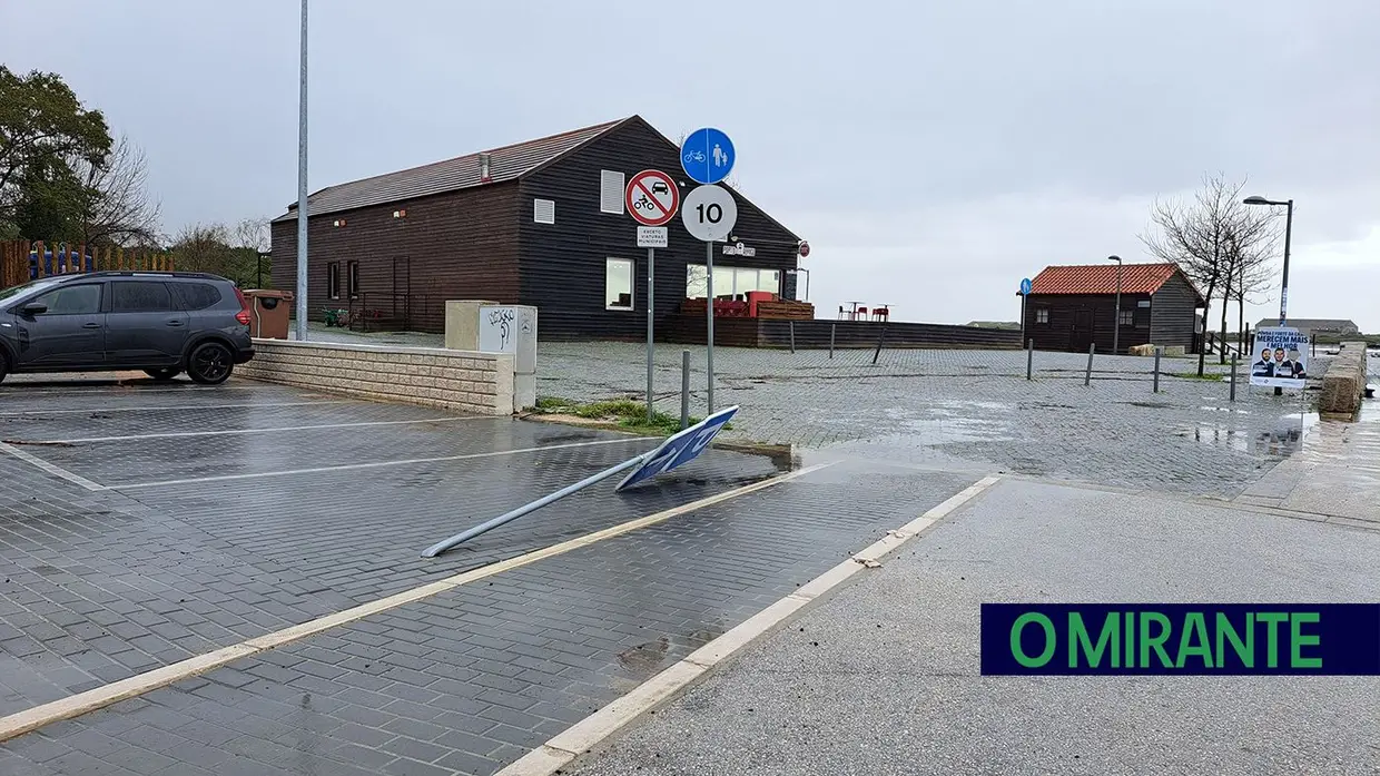 Tejo galgou as margens na zona ribeirinha da Póvoa de Santa Iria