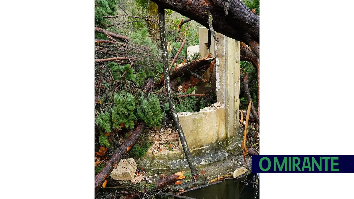 Ministra da Cultura visita património de Tomar após estragos da depressão Kristin