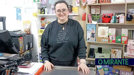 A empresária do Tramagal que uniu mercearia e pastelaria ao serviço da vila
