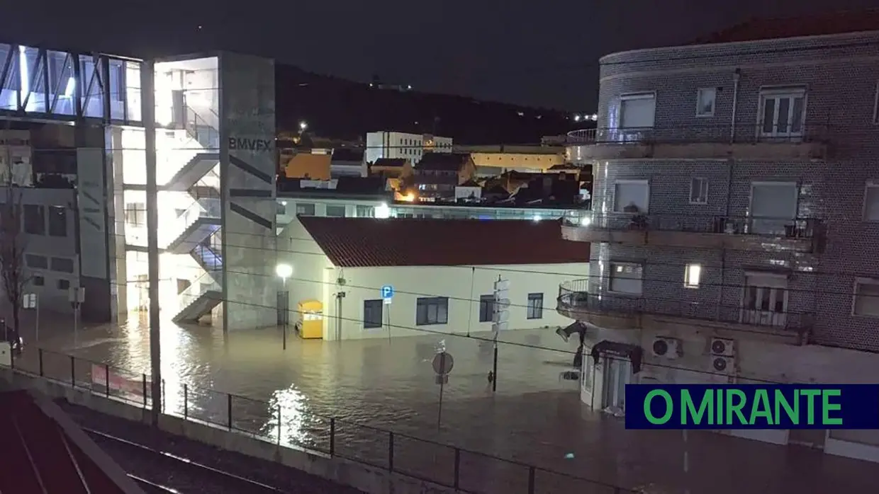Inundações em Alhandra e Vila Franca de Xira sem vítimas