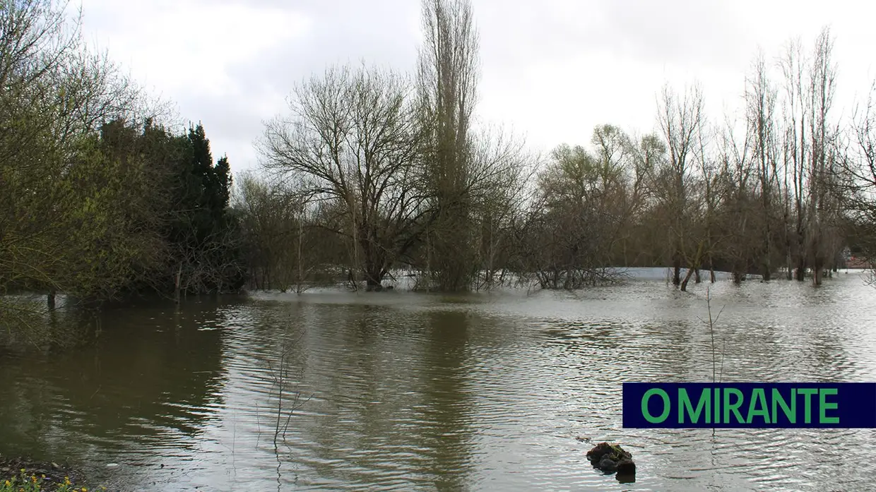 Ribeira de Santarém prepara-se para a subida do Tejo