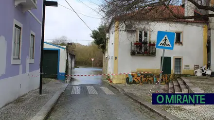 Ribeira de Santarém prepara-se para a subida do Tejo