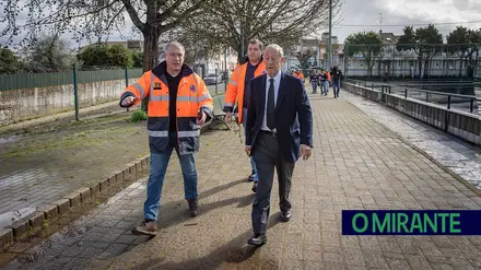 Marcelo pede bom senso à população de Abrantes perante agravamento das cheias