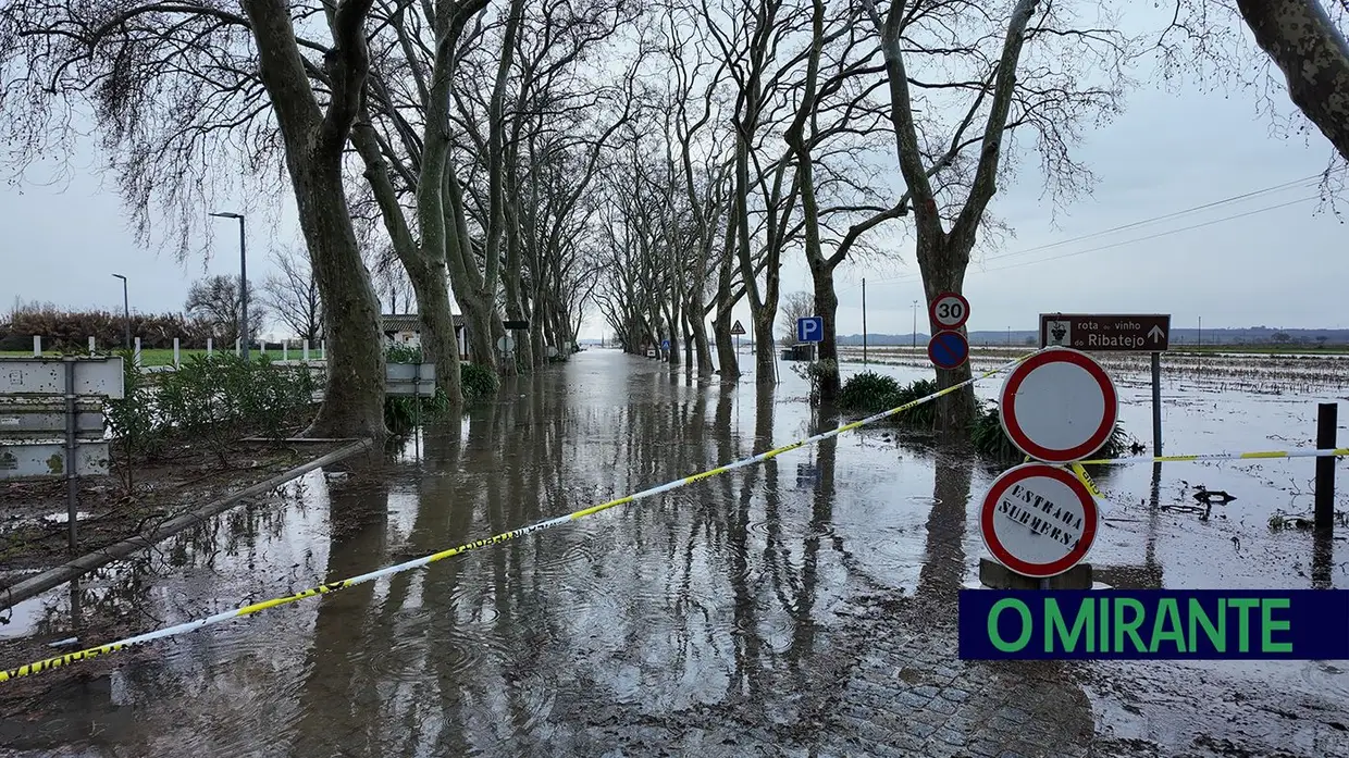 Golegã também já está inundada