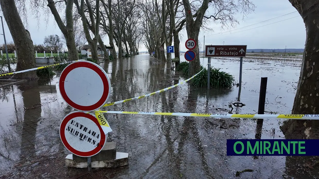 Golegã também já está inundada