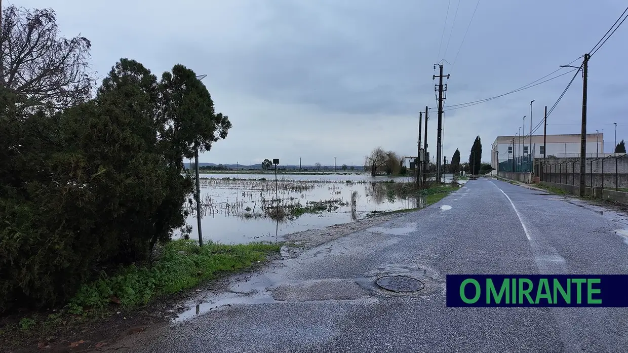 Golegã também já está inundada