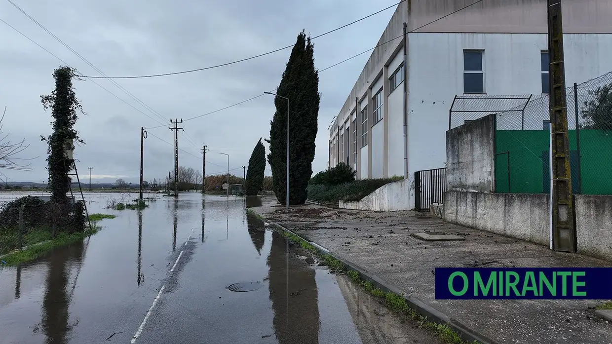 Golegã também já está inundada