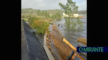 Passadiços de Ortiga em Mação voltam a ser completamente arrasados