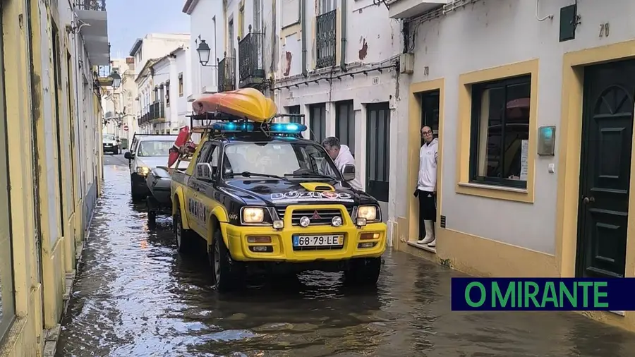 Descargas nas barragens elevam risco de cheia nas zonas baixas de Coruche