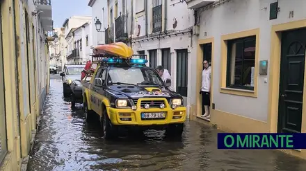 Descargas nas barragens elevam risco de cheia nas zonas baixas de Coruche
