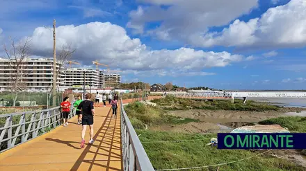 Tejo mantém caudal baixo na zona ribeirinha da Póvoa de Santa Iria