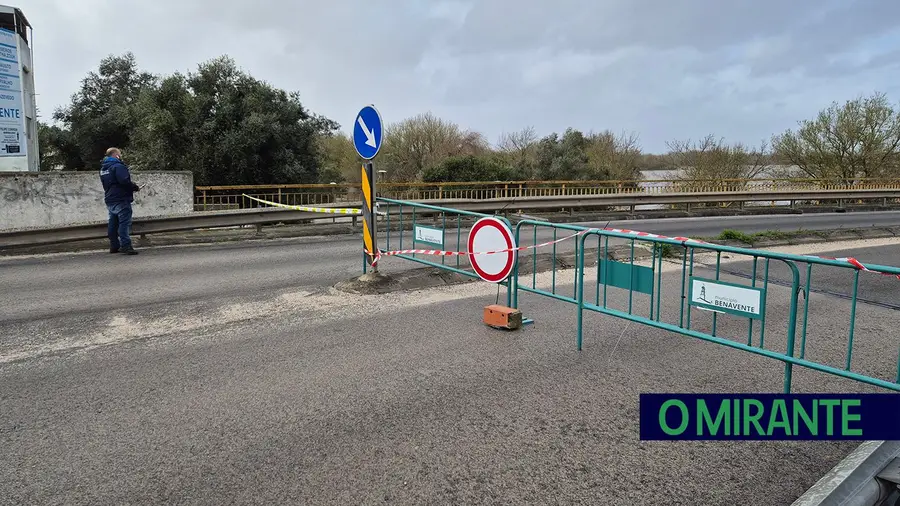 Cheias levam autarquia de Benavente a pedir isenção temporária de portagens na A13 e A10