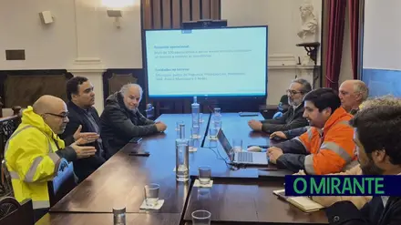 Ministro das Infraestruturas deslocou-se a Alenquer para avaliar estragos do mau tempo