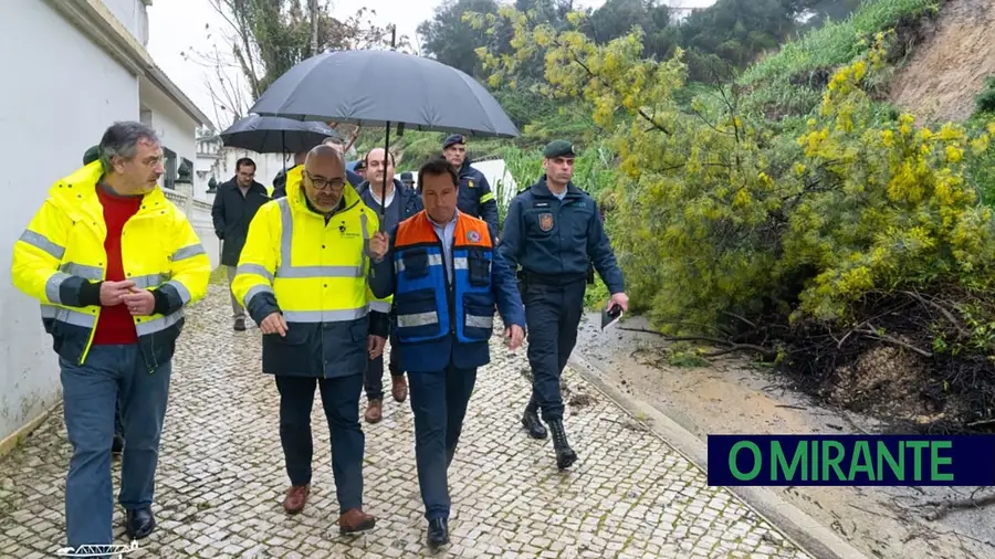 Ministro das Infraestruturas acompanhou impactos das cheias em Coruche