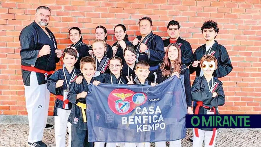 Chuva de medalhas confirma excelência do Kempo da Casa do Benfica da Golegã