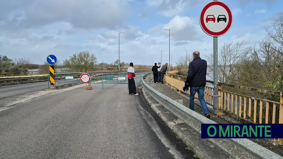 EN118 volta a fechar ao trânsito no sentido Benavente-Salvaterra devido às cheias