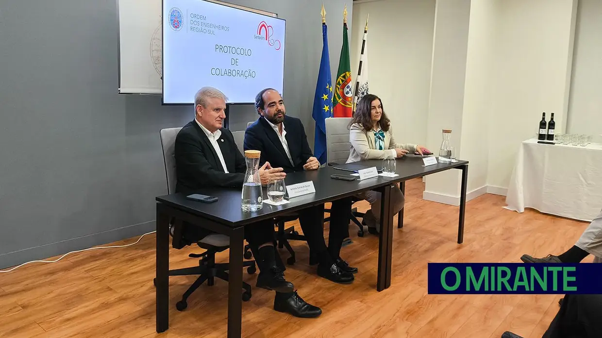 Ordem dos Engenheiros Região Sul e Município de Santarém firmam parceria para o desenvolvimento técnico do concelho