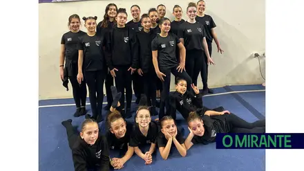 Académica de Rio Maior com dois pódios em ginástica acrobática