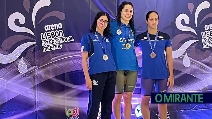 Rafaela Mendes com dois pódios em prova internacional no Jamor