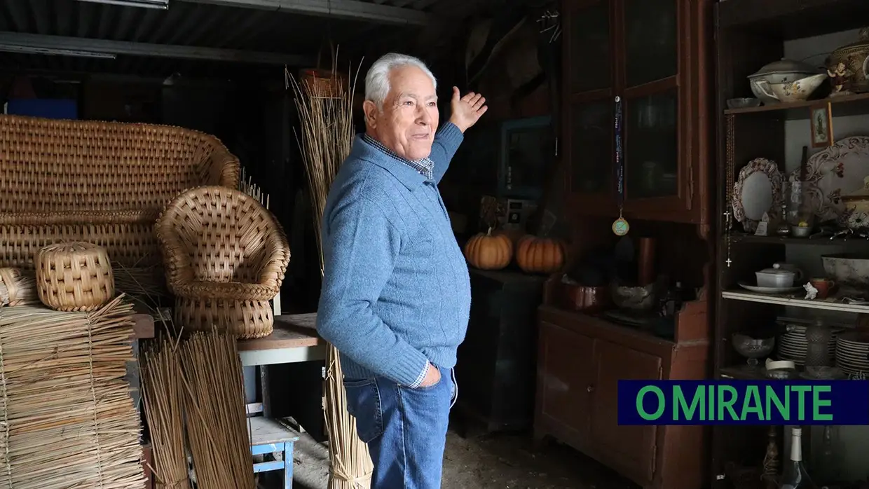 Artur Fonseca tem 80 anos e um sonho por cumprir: abrir um museu rural em Santarém
