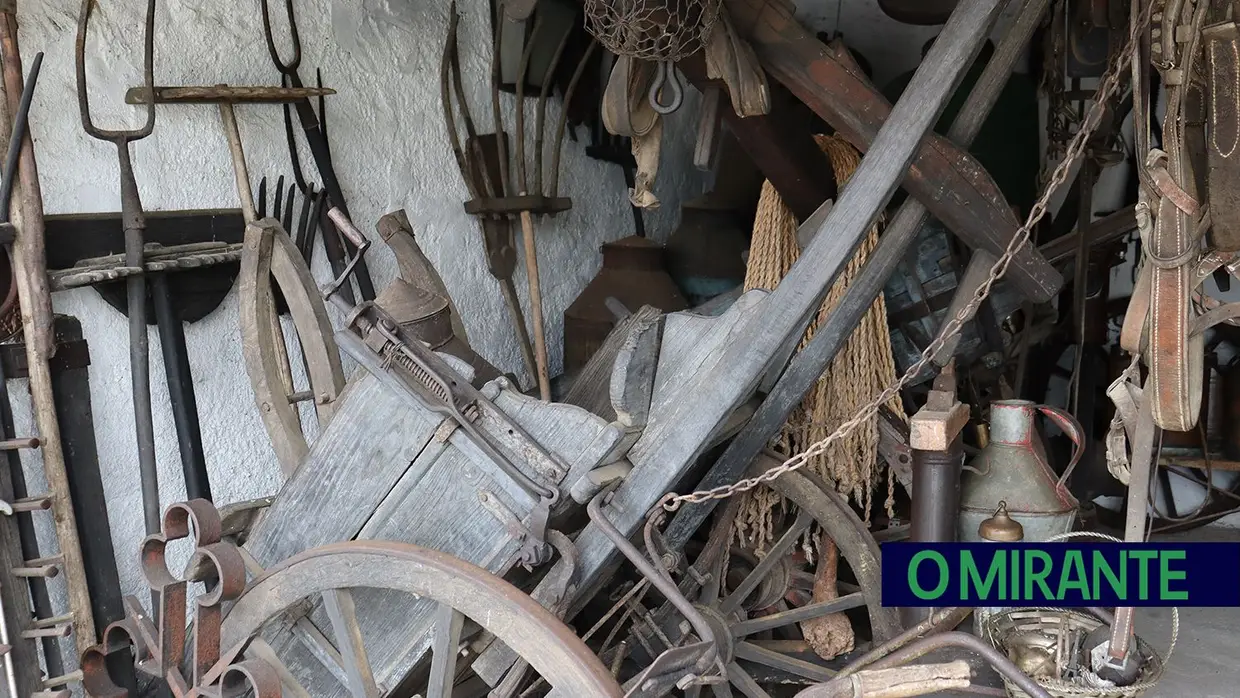 Artur Fonseca tem 80 anos e um sonho por cumprir: abrir um museu rural em Santarém