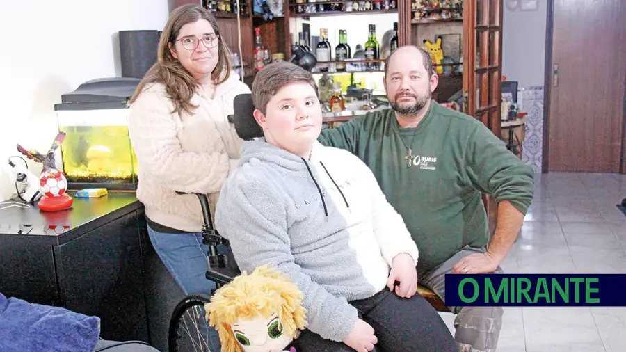 David Santos tem 13 anos e vive numa corrida contra o tempo