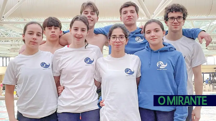 Nadadores do Clube de Torres Novas em bom nível em prova internacional