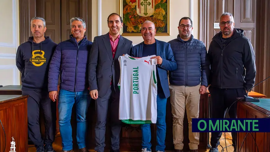 Presidente da Federação Portuguesa de Atletismo visita Complexo dos Camarinhais em Benavente