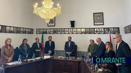 Minuto de silêncio em Santarém por António ‘Colorau’ e Grimoaldo Duarte