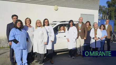 Mais reforço de cuidados de Saúde Mental com nova viatura eléctrica na Lezíria