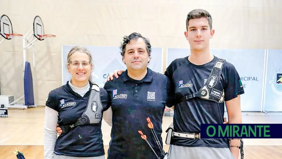 Cartaxo no pódio nacional do Tiro com Arco