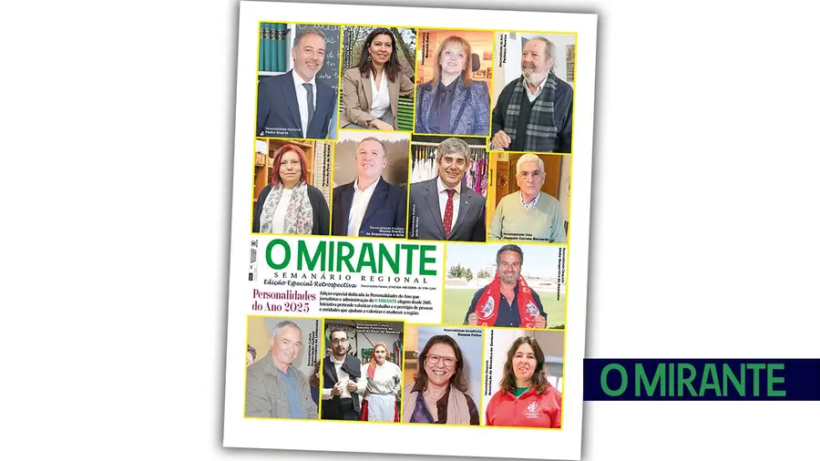 O MIRANTE distingue amanhã 13 Personalidades no Convento de S. Francisco em Santarém