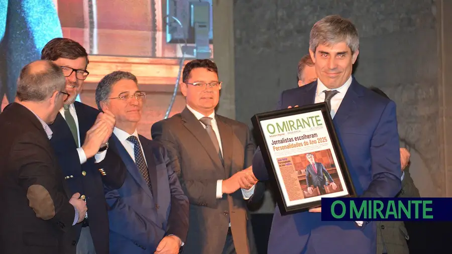 João Heitor defendeu ética ao receber prémio Personalidade do Ano Política