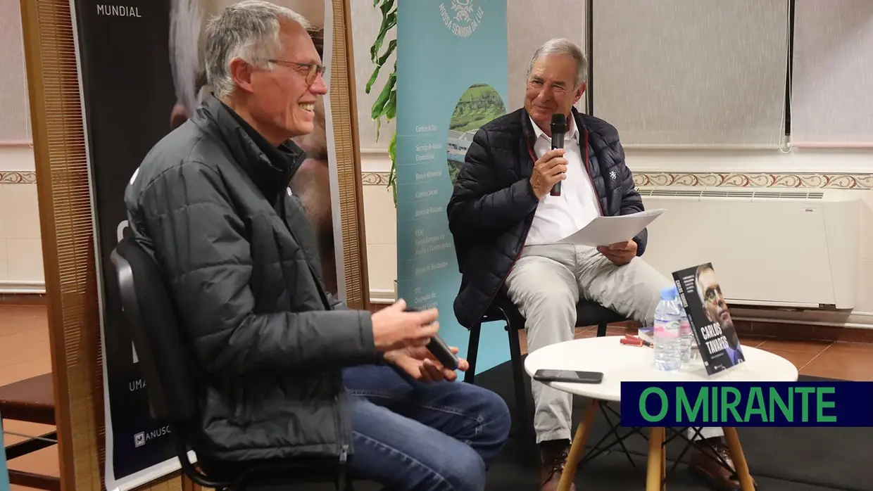 Gestor Carlos Tavares apresentou autobiografia na Póvoa de Santarém, freguesia onde tem casa