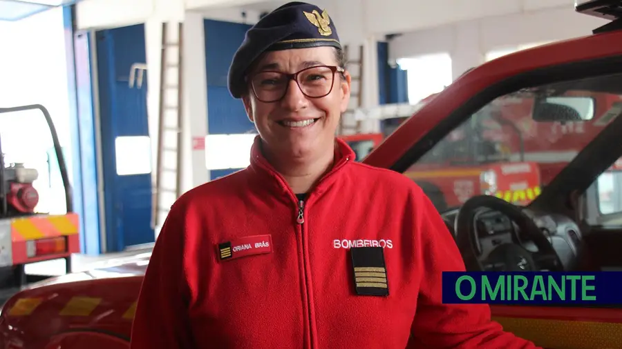 A comandante dos Bombeiros da Golegã que transformou a dor em missão