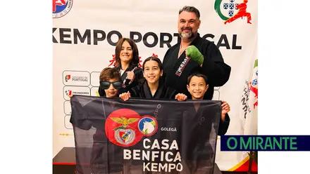 Casa do Benfica da Golegã brilha no regional e apura cinco atletas para o Nacional