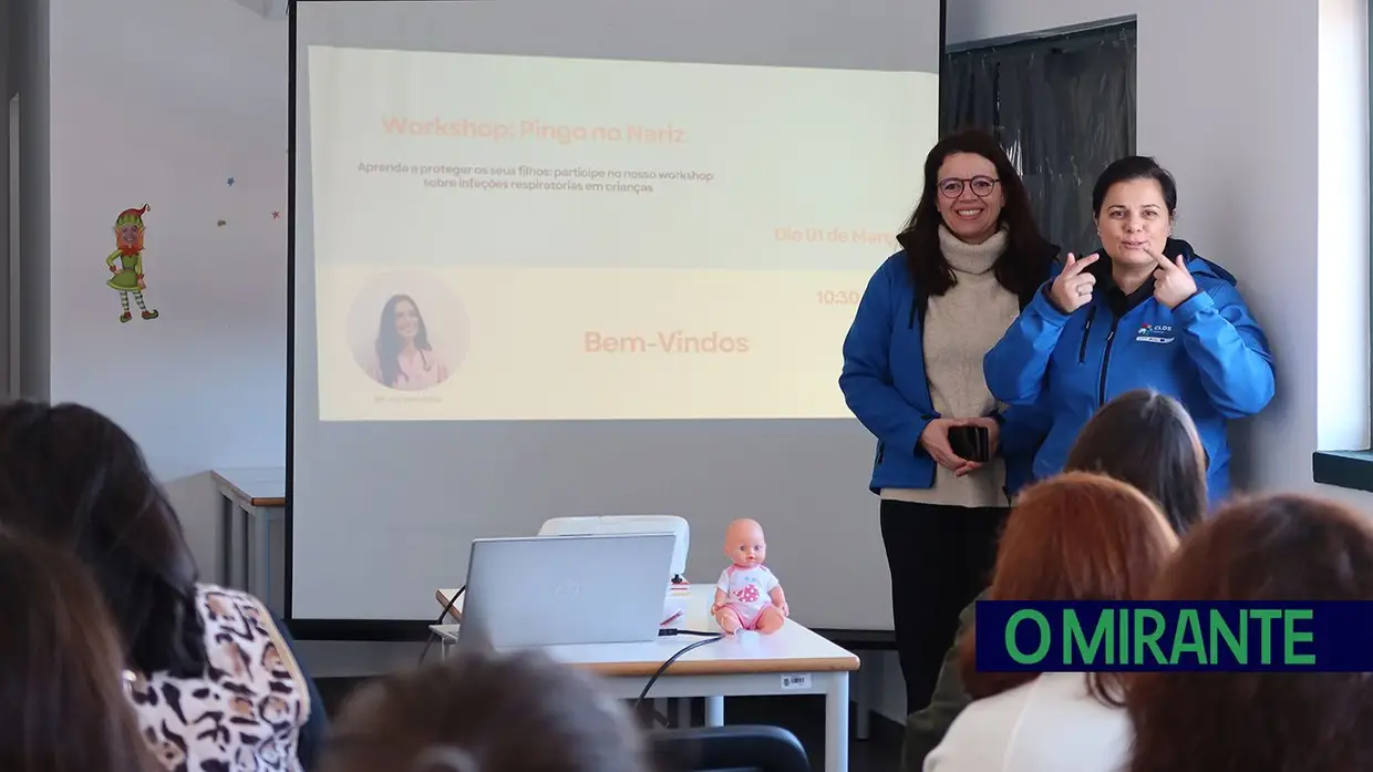 “Pingo no Nariz” reforça literacia em saúde infantil em Alpiarça