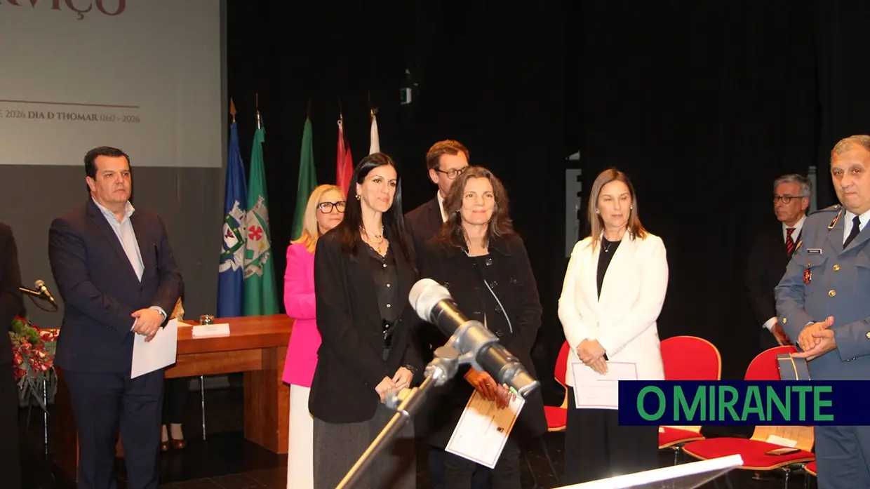 Tomar distinguiu voluntários que ajudaram a reconstruir o concelho no Dia da Cidade
