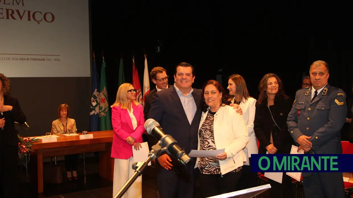Tomar distinguiu voluntários que ajudaram a reconstruir o concelho no Dia da Cidade