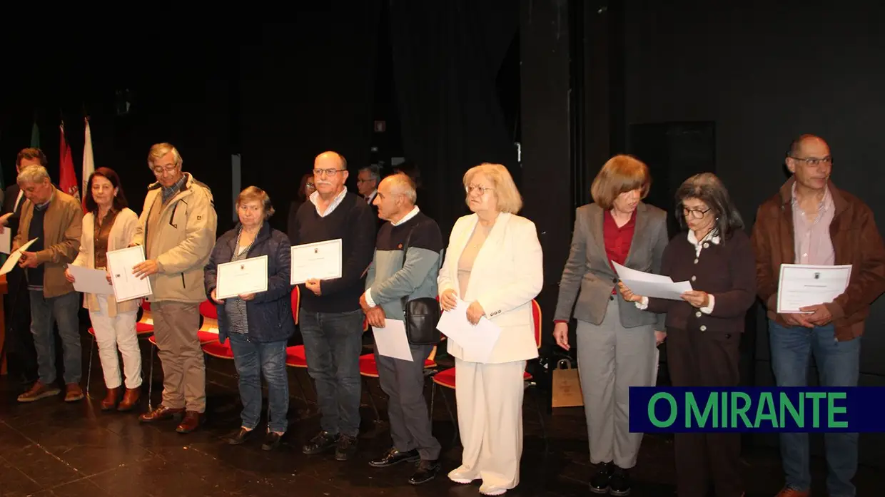 Tomar distinguiu voluntários que ajudaram a reconstruir o concelho no Dia da Cidade