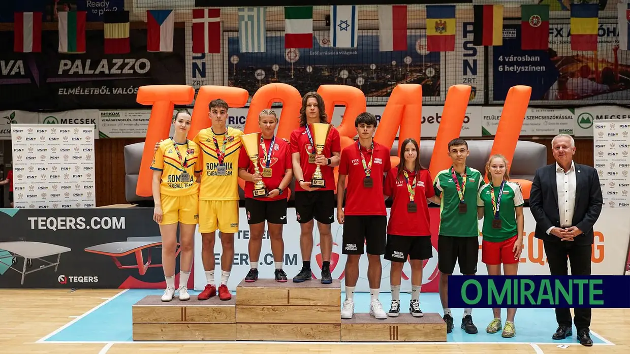 Gonçalo Reis: uma jovem promessa do teqball ao serviço dos Caixeiros e da selecção